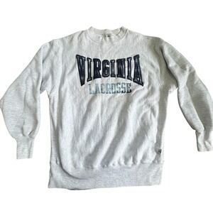 Virginia Lacrosse Crewneck Sweatshirt Grey‎ XL